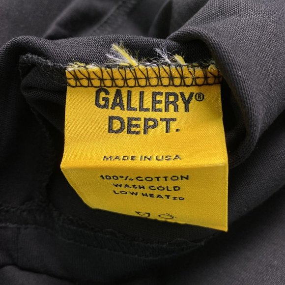 Gallery Black Short Sleeve Letter Print T-Shirt - Picture 11 of 13